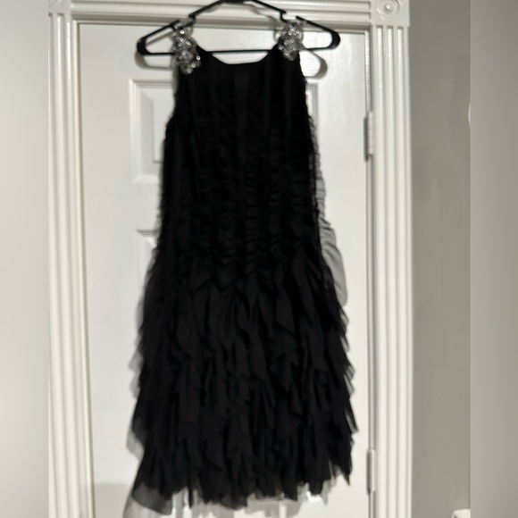 Alex & Eve Womens Ruffled Knee-Length Cocktail and Party Dress size 6. - Picture 2 of 8